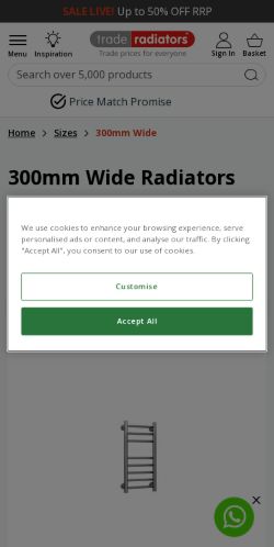 Mobile page screenshot