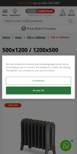 Mobile page screenshot