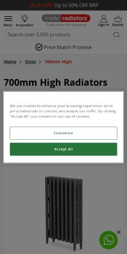 Mobile page screenshot