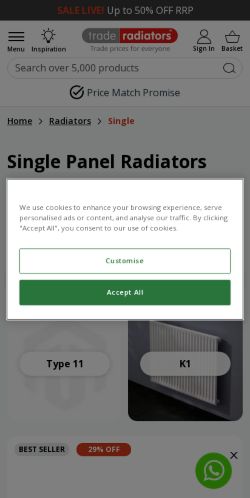 Mobile page screenshot