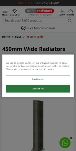 Mobile page screenshot