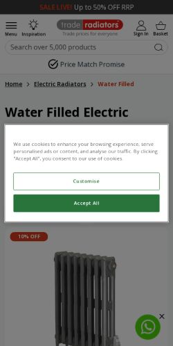 Mobile page screenshot