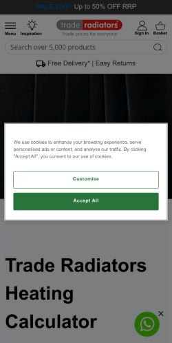 Mobile page screenshot