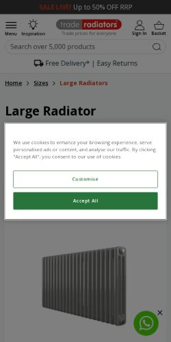 Mobile page screenshot