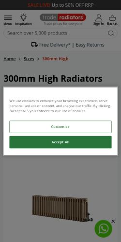 Mobile page screenshot