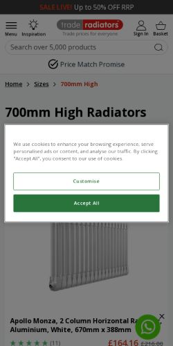 Mobile page screenshot