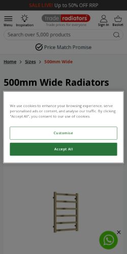 Mobile page screenshot