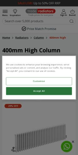Mobile page screenshot