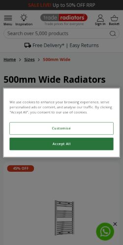 Mobile page screenshot