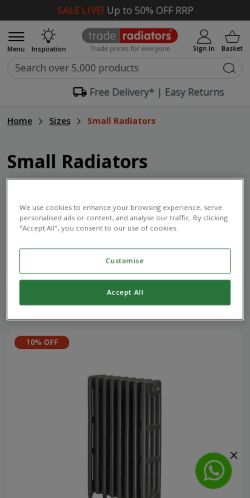Mobile page screenshot