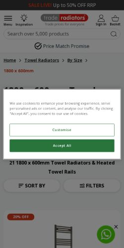Mobile page screenshot