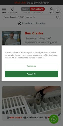 Mobile page screenshot