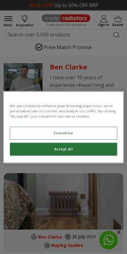 Mobile page screenshot