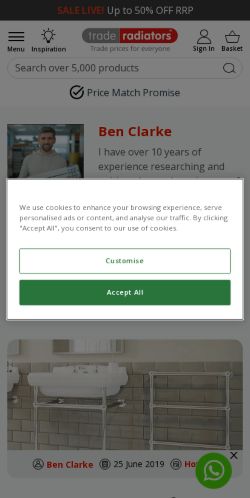 Mobile page screenshot