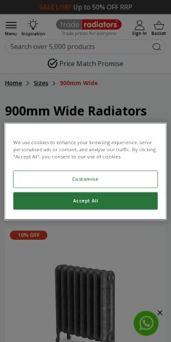 Mobile page screenshot