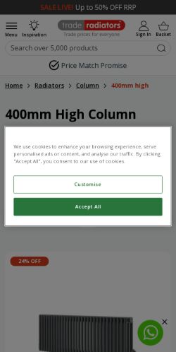 Mobile page screenshot