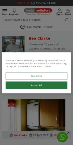 Mobile page screenshot