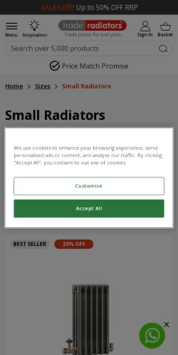 Mobile page screenshot