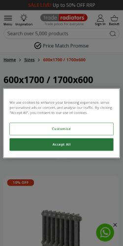 Mobile page screenshot