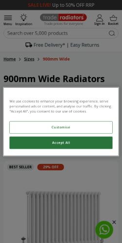 Mobile page screenshot