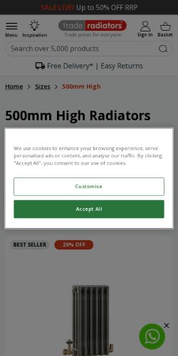 Mobile page screenshot