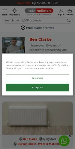Mobile page screenshot