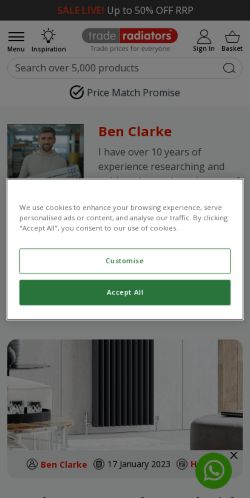 Mobile page screenshot
