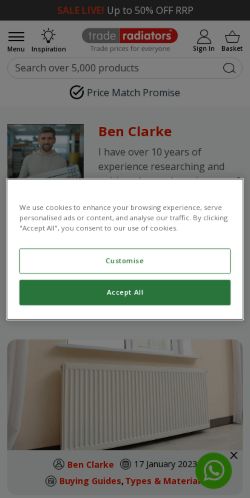 Mobile page screenshot