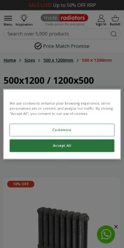 Mobile page screenshot