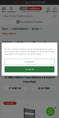 Mobile page screenshot