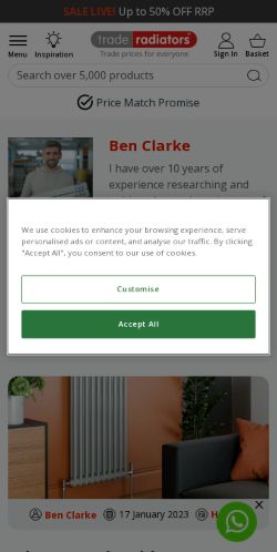 Mobile page screenshot