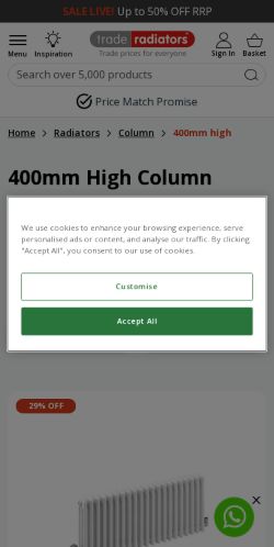 Mobile page screenshot