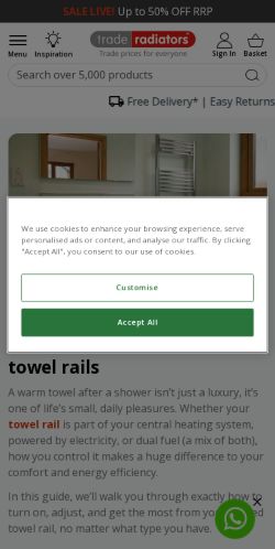Mobile page screenshot