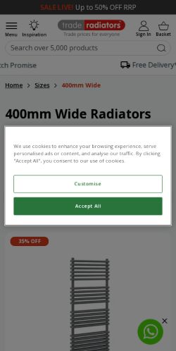 Mobile page screenshot