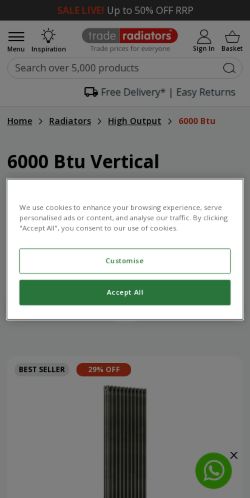 Mobile page screenshot