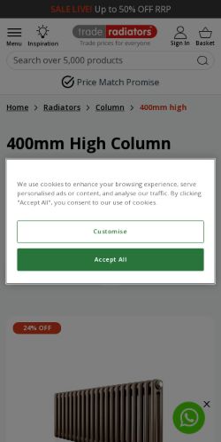 Mobile page screenshot