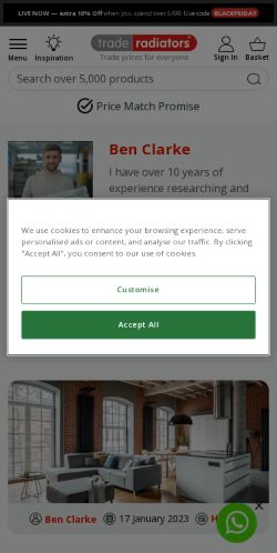 Mobile page screenshot