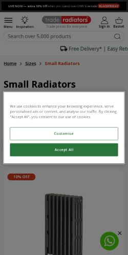 Mobile page screenshot