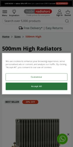 Mobile page screenshot