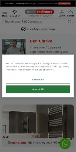 Mobile page screenshot