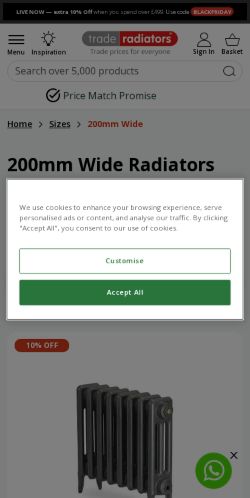 Mobile page screenshot