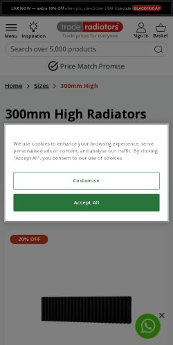 Mobile page screenshot