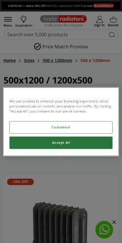 Mobile page screenshot