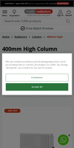 Mobile page screenshot