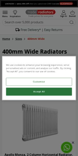 Mobile page screenshot