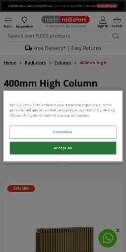 Mobile page screenshot