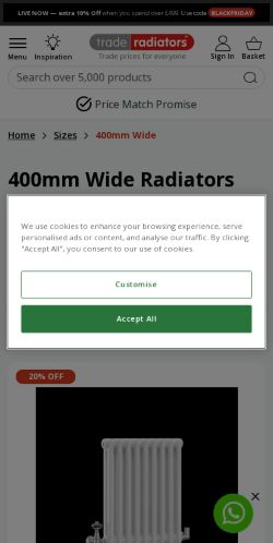 Mobile page screenshot