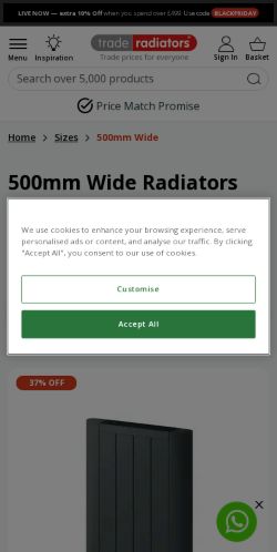 Mobile page screenshot