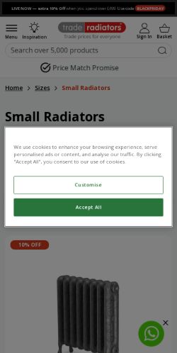 Mobile page screenshot