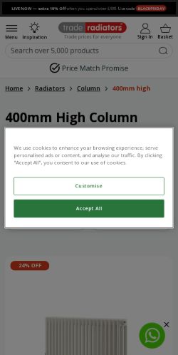 Mobile page screenshot
